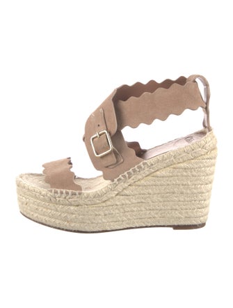 Chloé Suede Espadrilles