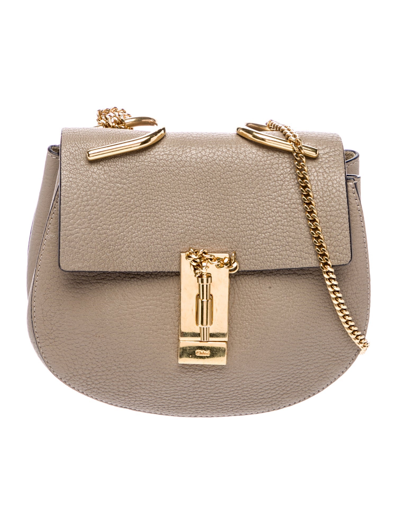 Chloé Leather Drew Small