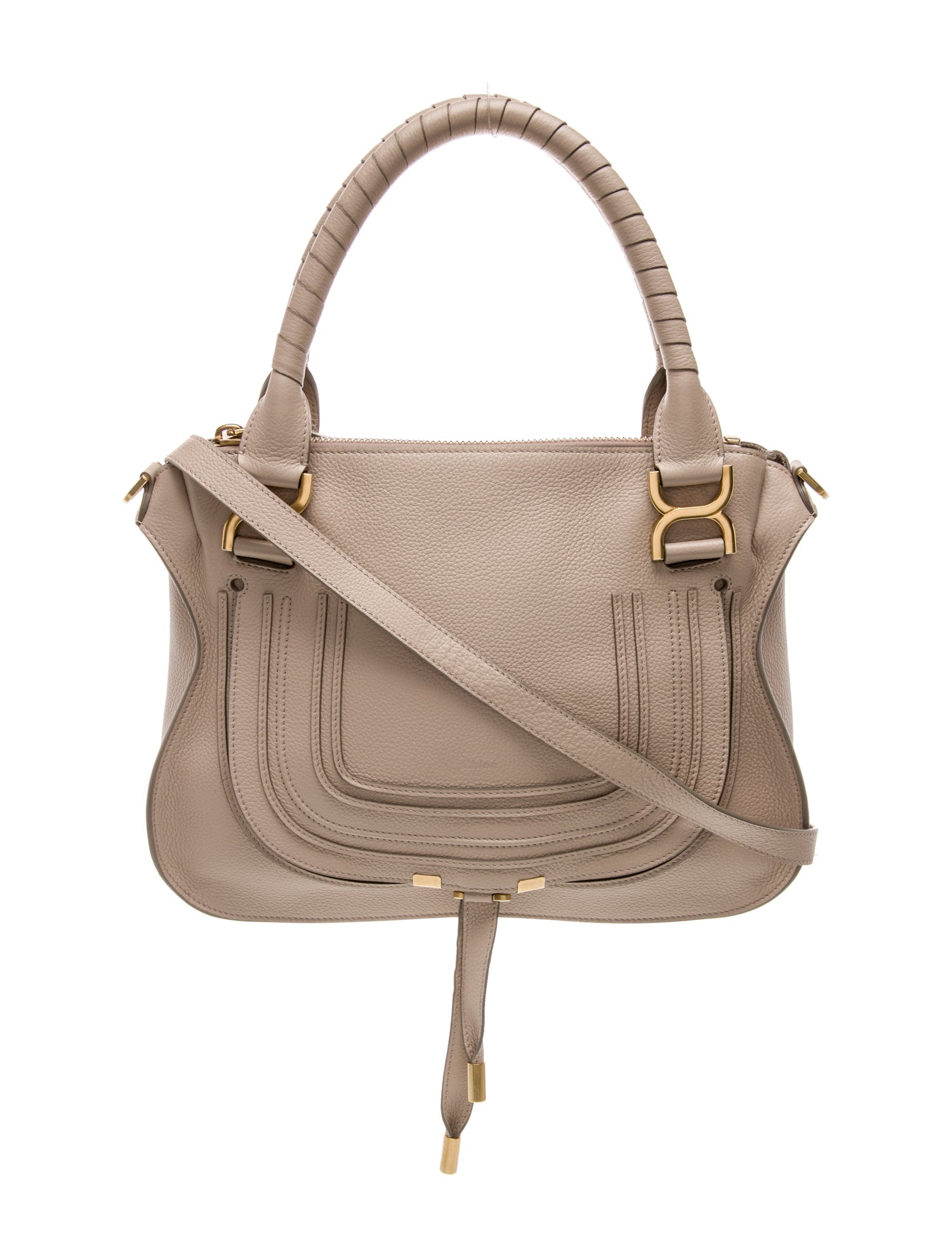 Chloé Leather Marcie Crossbody Medium