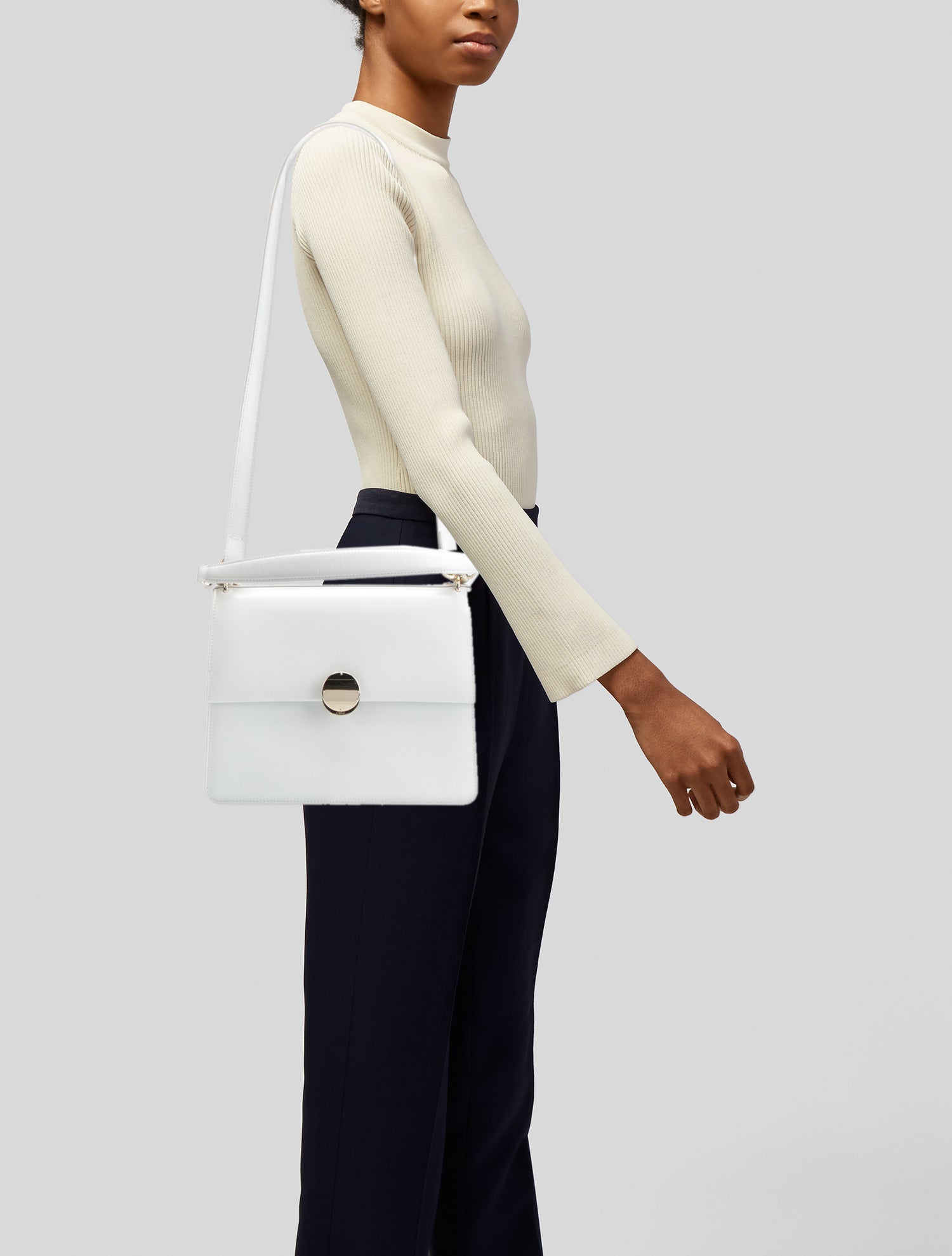 Chloé Leather Top Handle Bag