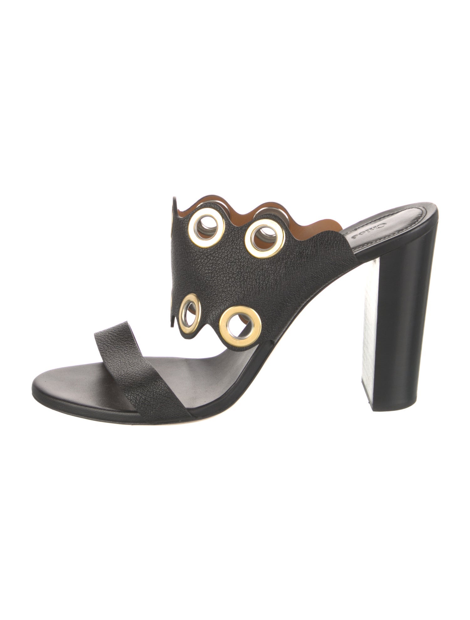 Chloé Leather Slides