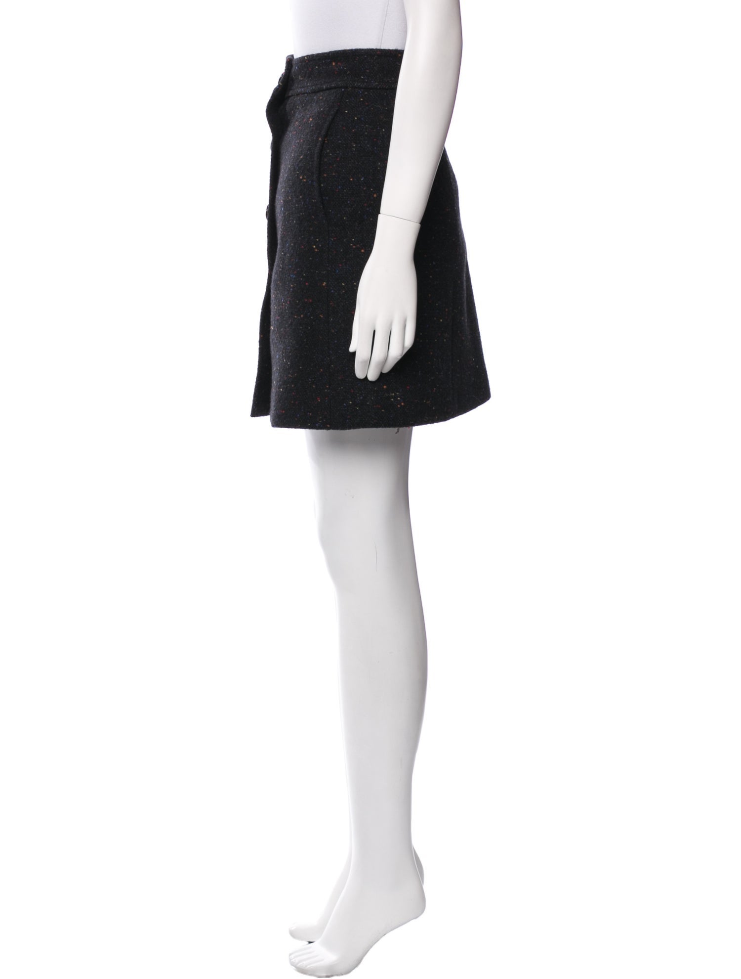 Chloé Virgin Wool Mini Skirt