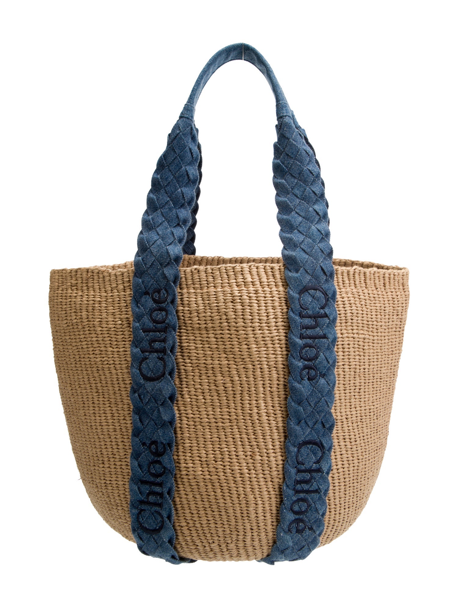 Chloe x Mifuko Straw Bucket Bag 2024