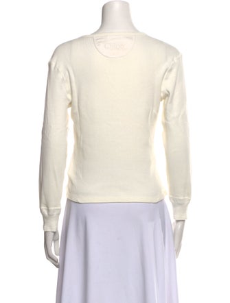 Chloé Crew Neck Long Sleeve Sweatshirt