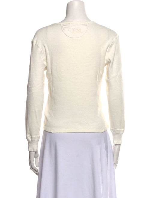 Chloé Crew Neck Long Sleeve Sweatshirt