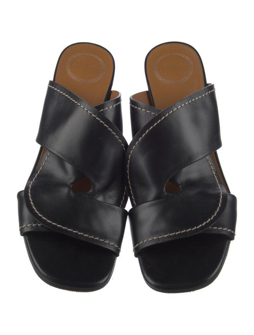 Chloé Leather Slides