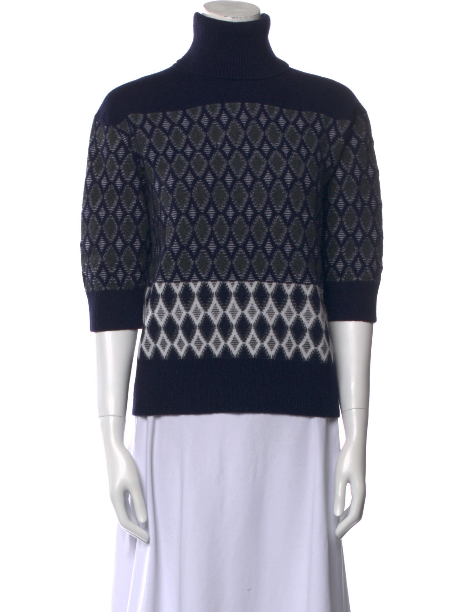 Chloé Merino Wool Printed Sweater