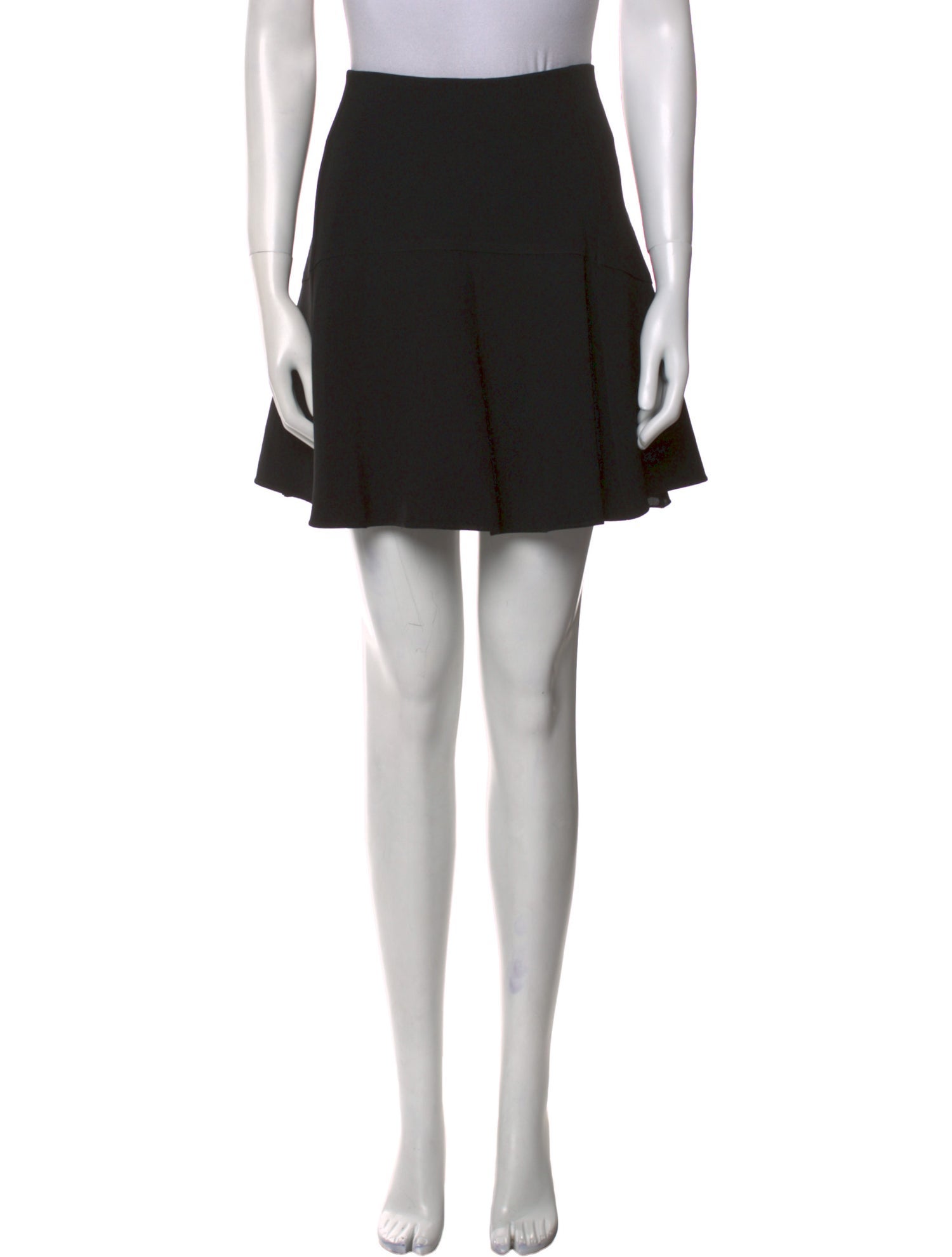 Chloé Pleated Accents Mini Skirt