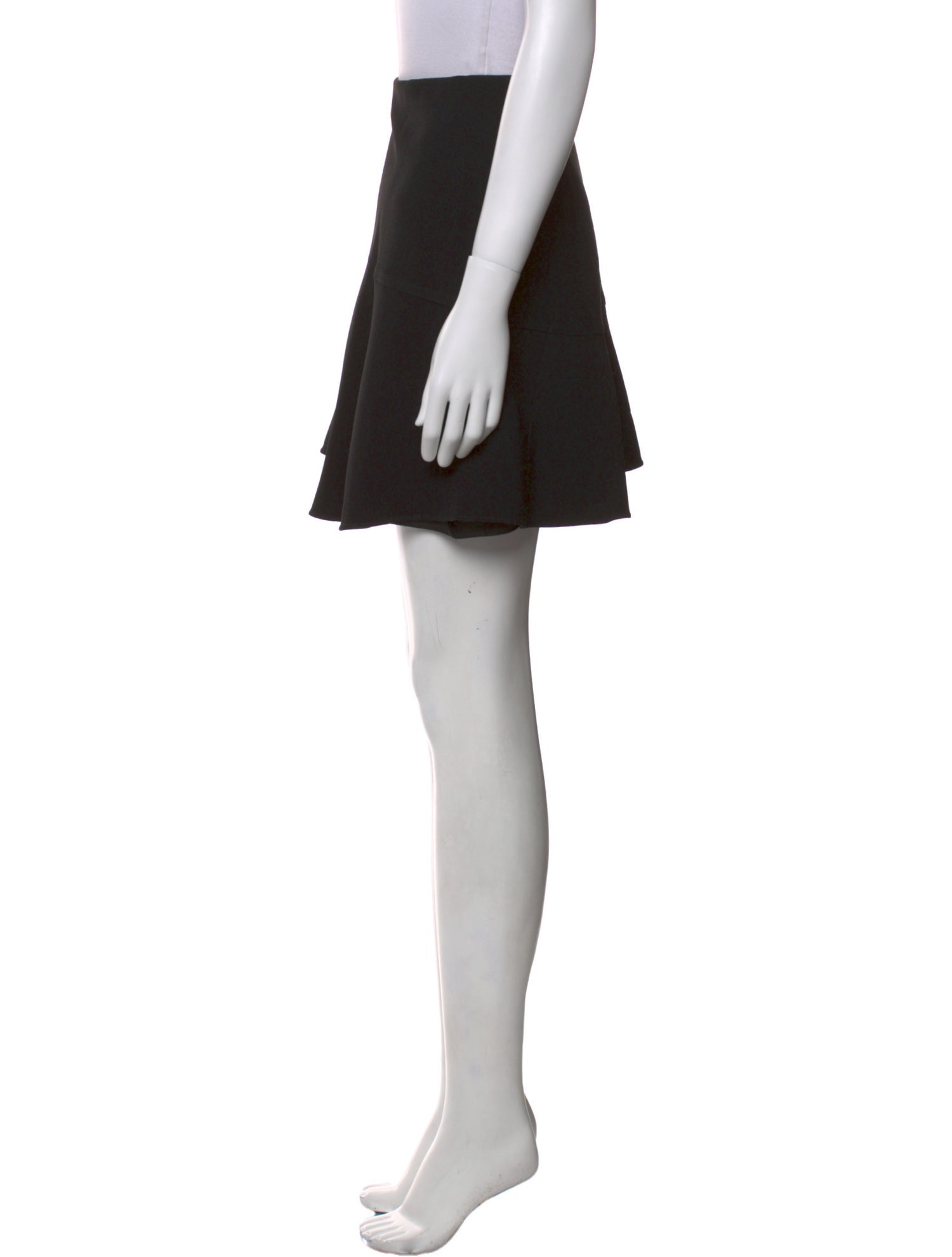 Chloé Pleated Accents Mini Skirt