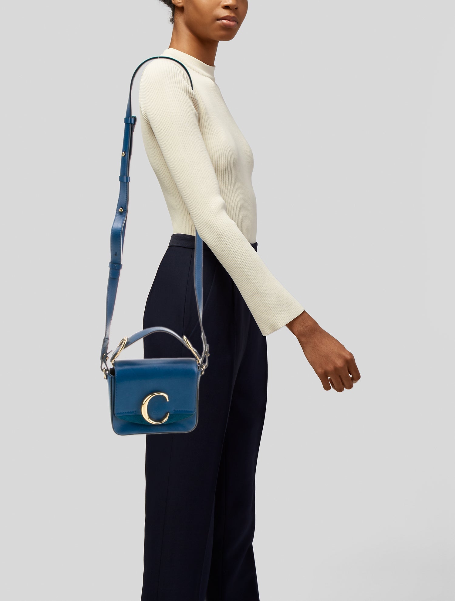 Chloé Leather Top Handle Bag