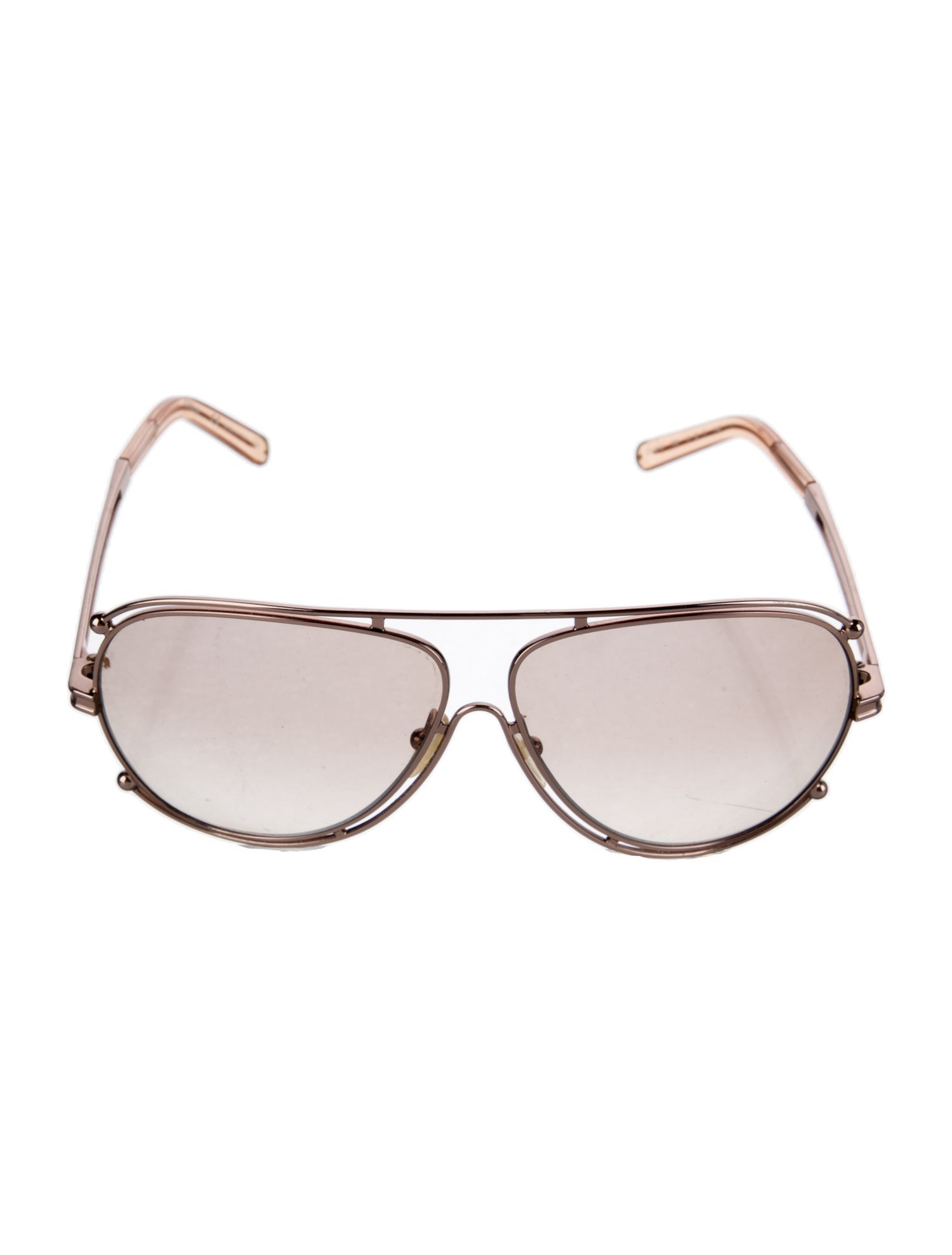 Chloé Aviator Gradient Sunglasses