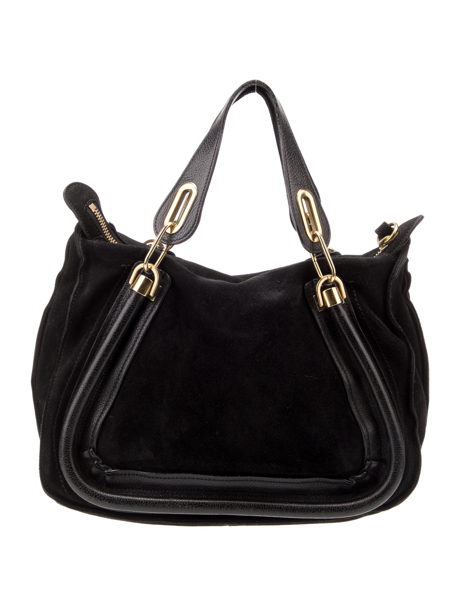 Chloé Suede Top Handle Bag