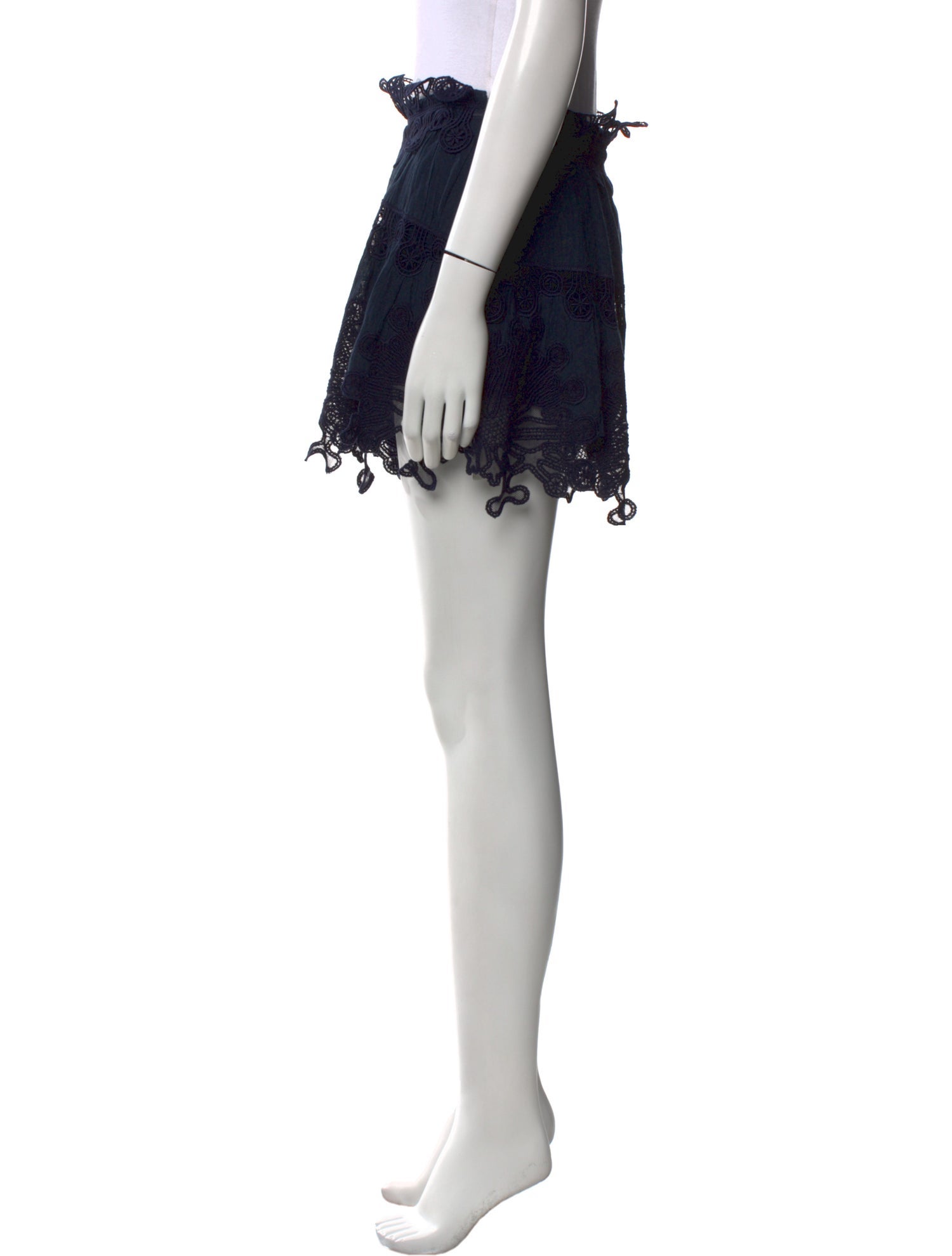 Chloé Silk Mini Shorts