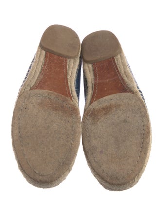 Chloé Suede Scalloped Accent Espadrilles