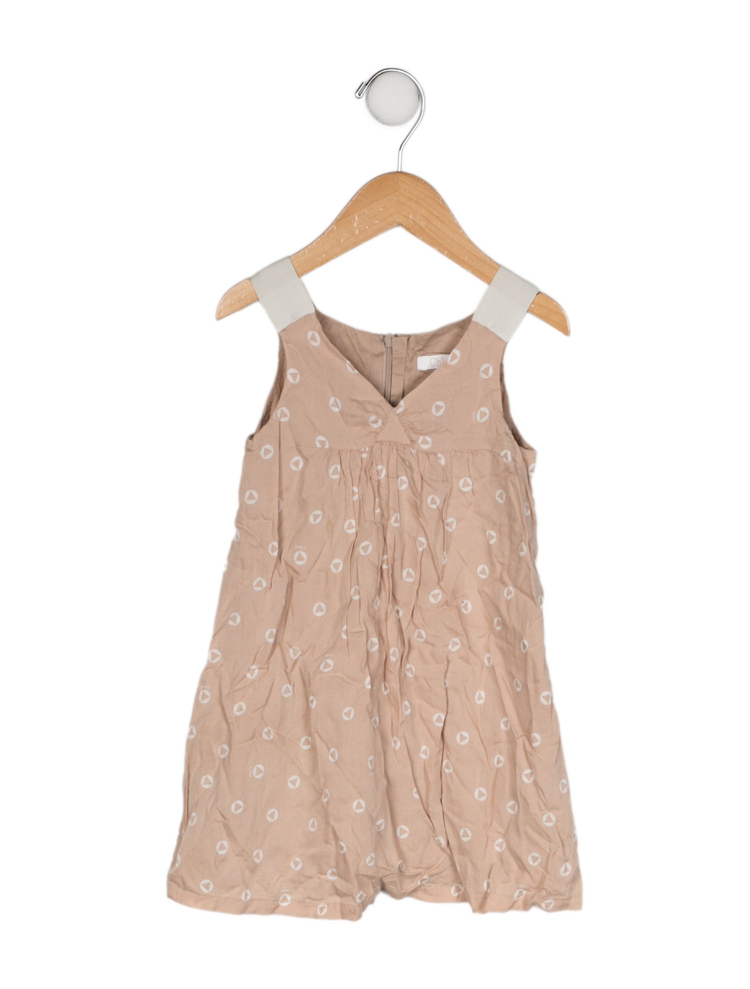 Chloé Toddler Girls' Pattern Printed Sleeveless Dress