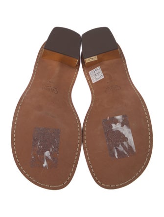 Chloé Leather Slides