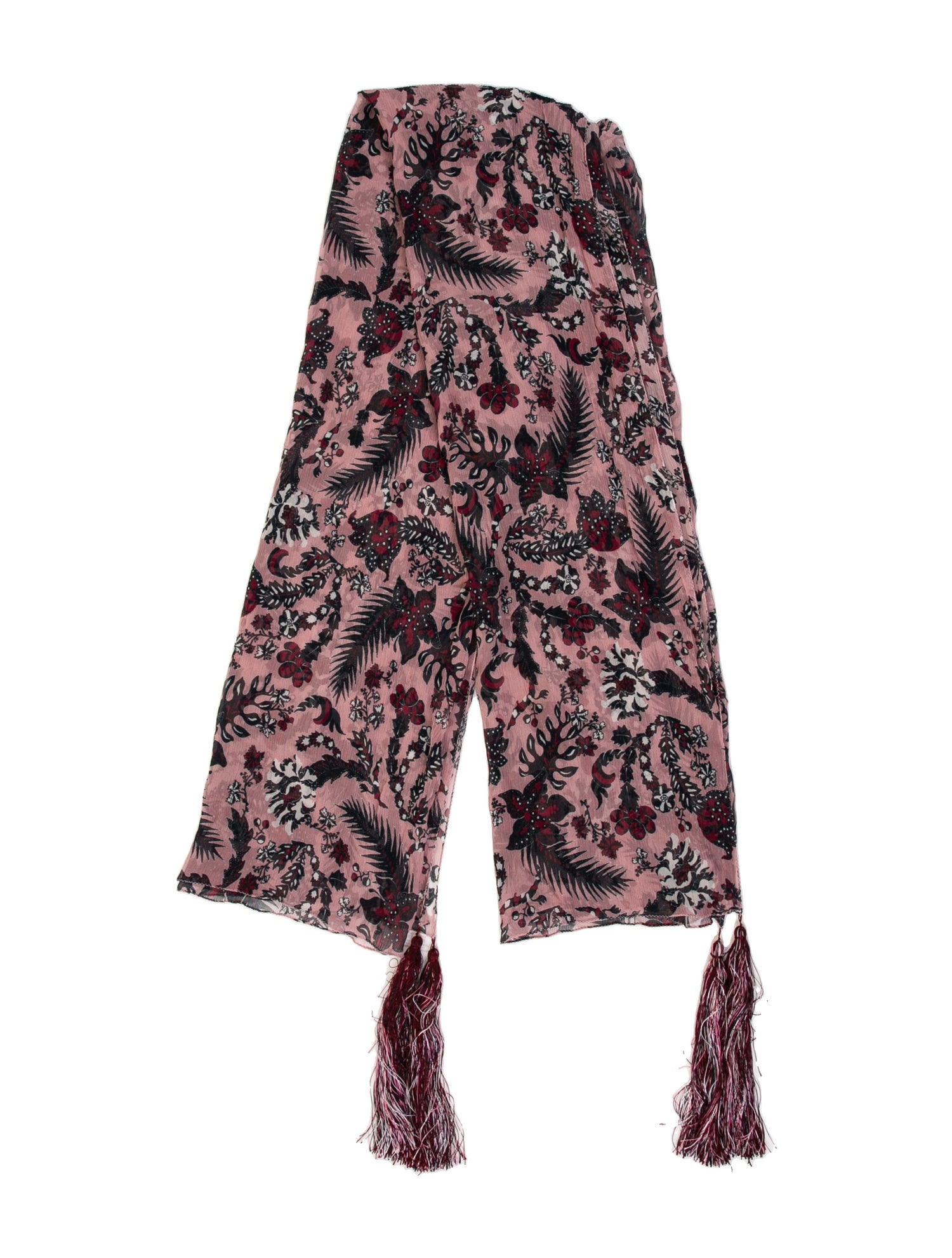 Chloé Silk Floral Print Scarf