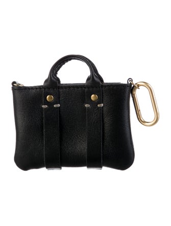 Clare V. Leather Keychain