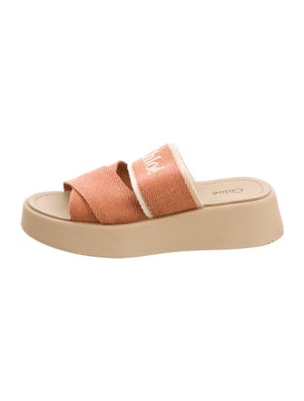 Chloé Canvas Slides