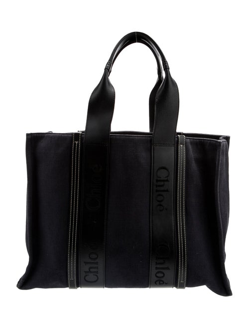 Chloé Canvas Woody Large