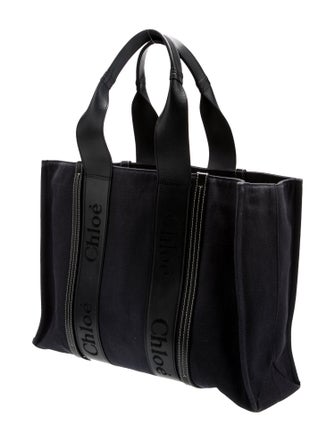 Chloé Canvas Woody Large