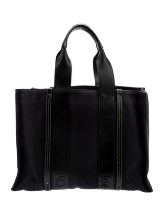 Chloé Canvas Woody Large