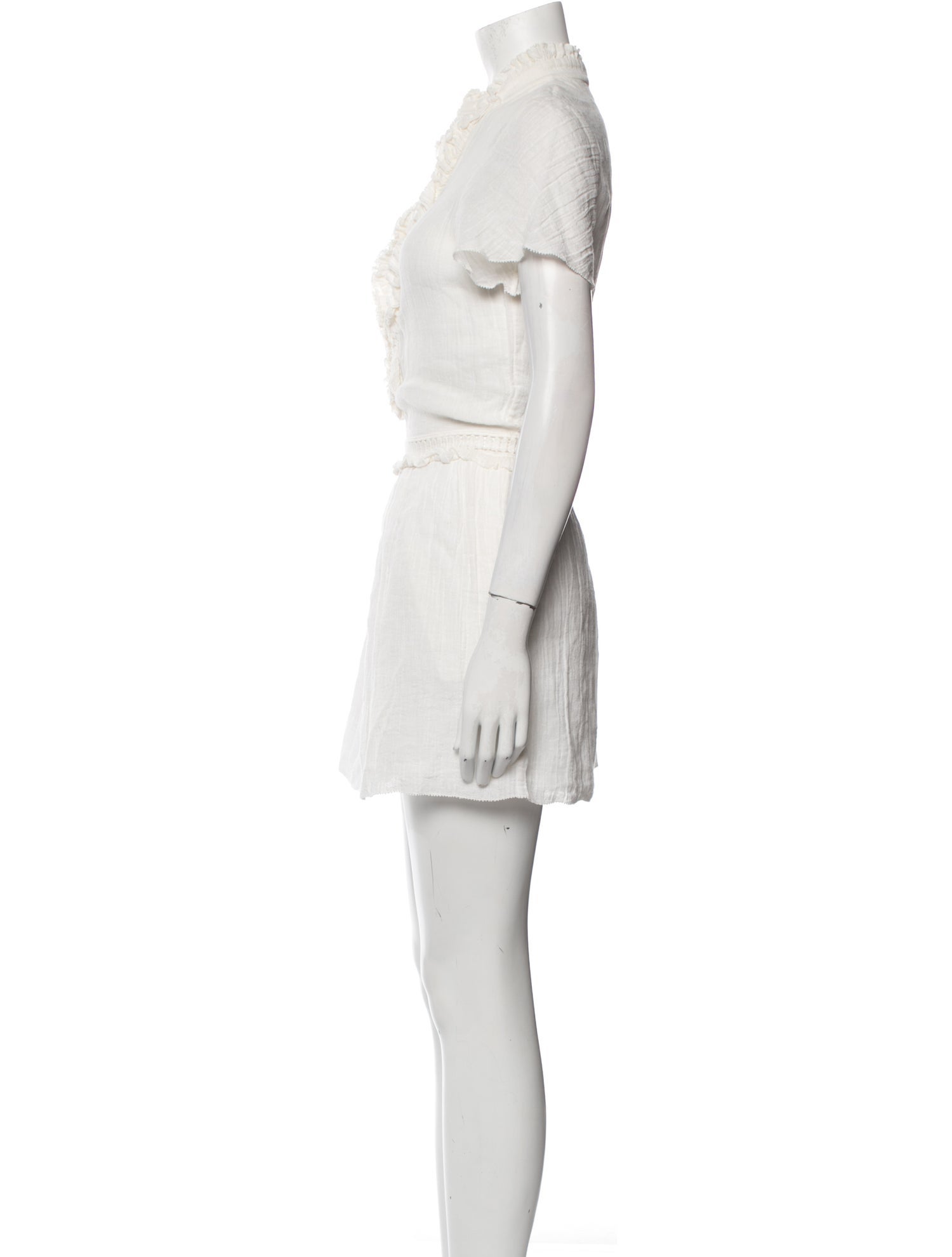 Chloé Linen Mini Dress