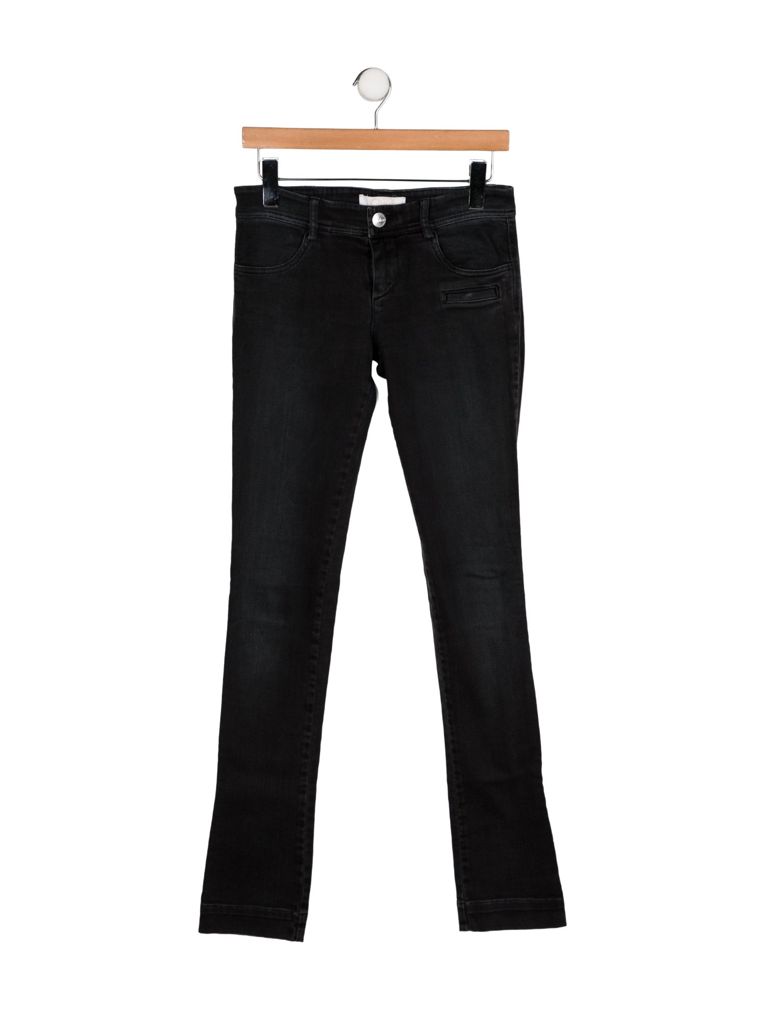 Chloé Low-Rise Skinny Leg Jeans