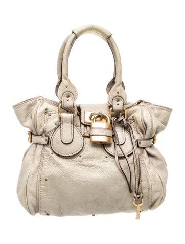 Chloé Handle Bags Leather Paddington