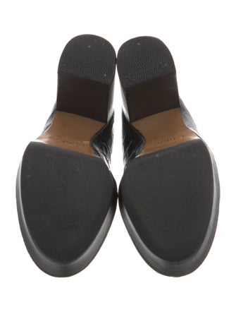 Chloé Crocodile Mules