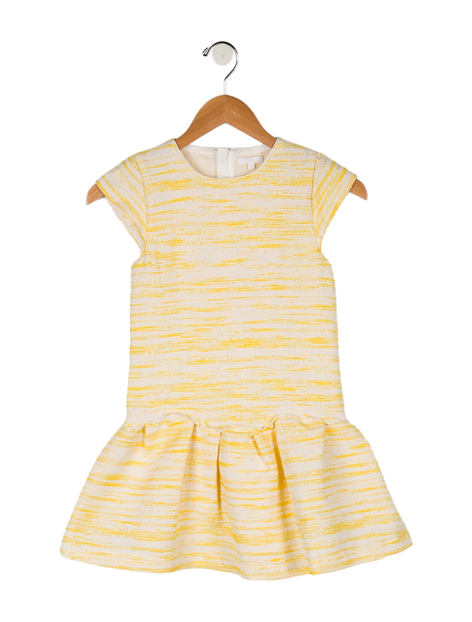 Chloé Girls' Striped Sleeveless Dress