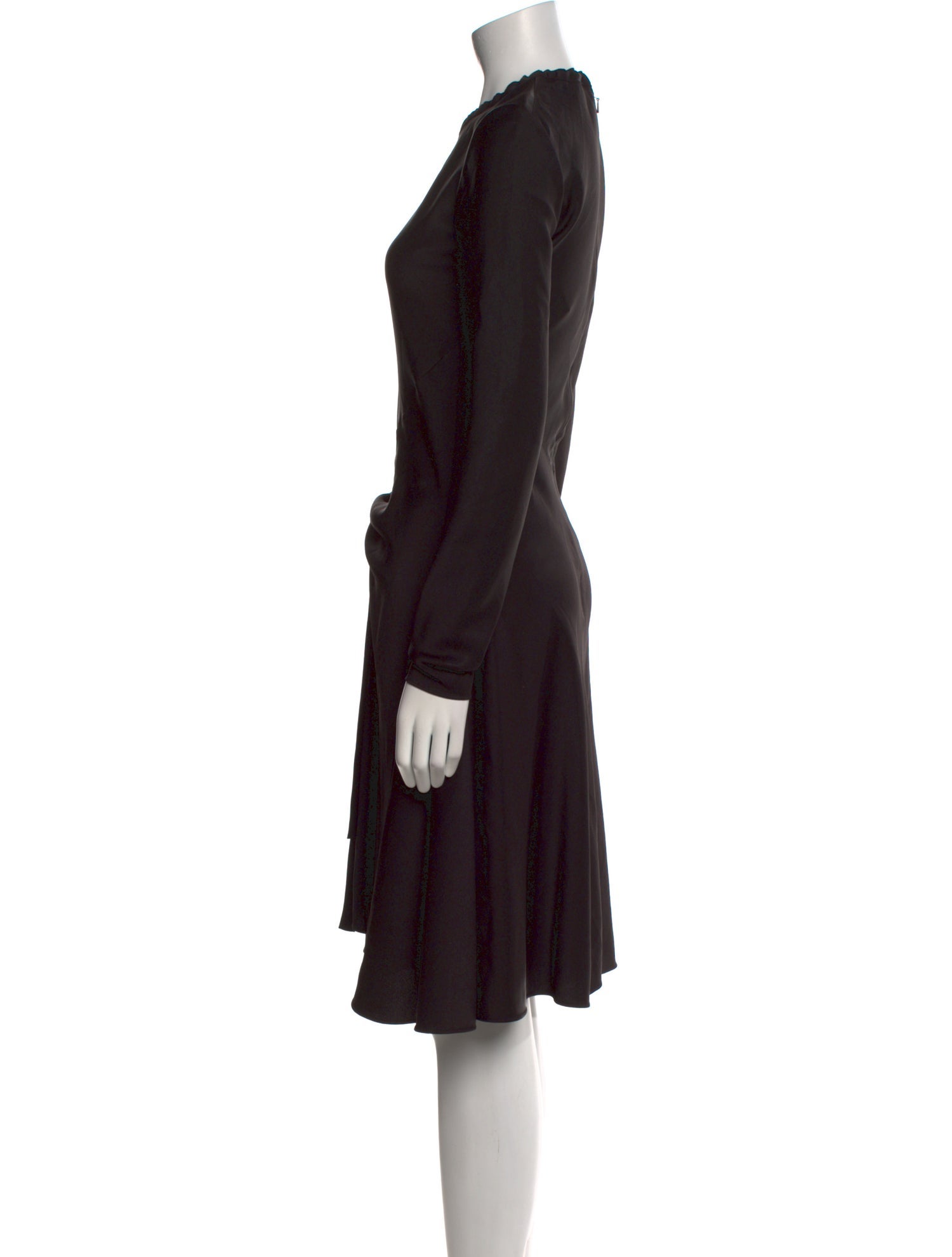 Chloé Crew Neck Knee-Length Dress