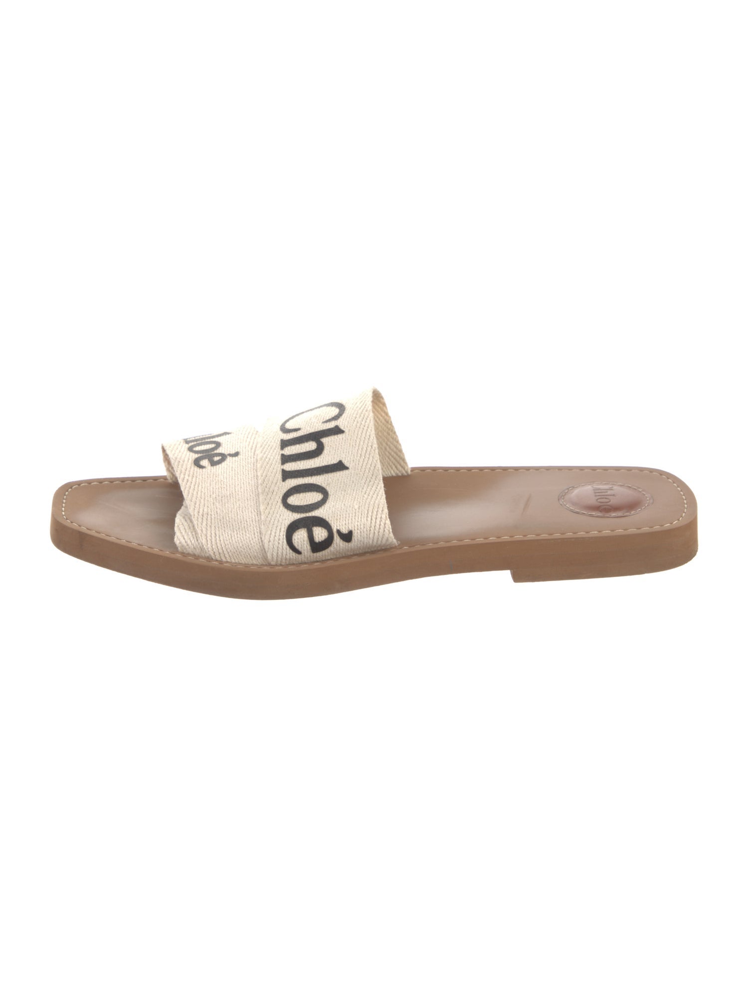 Chloé Canvas Printed Slides