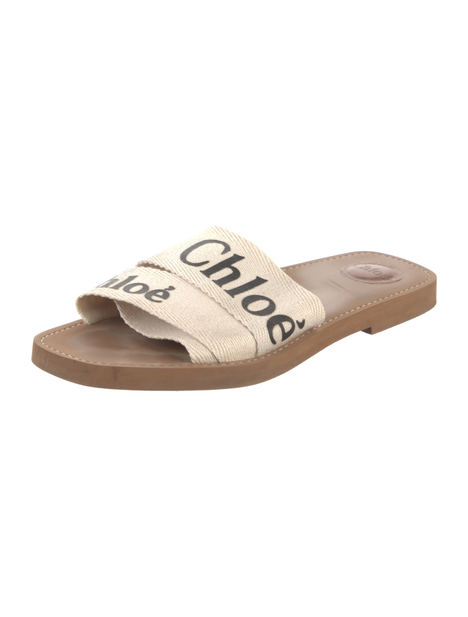 Chloé Canvas Printed Slides