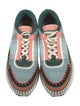 Chloé Patterned Whipstitch Trim Sneakers
