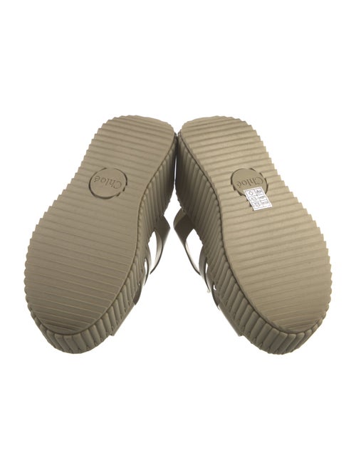 Chloé Leather Slingback Sandals