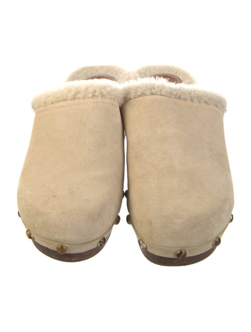 Chloé Shearling Mules