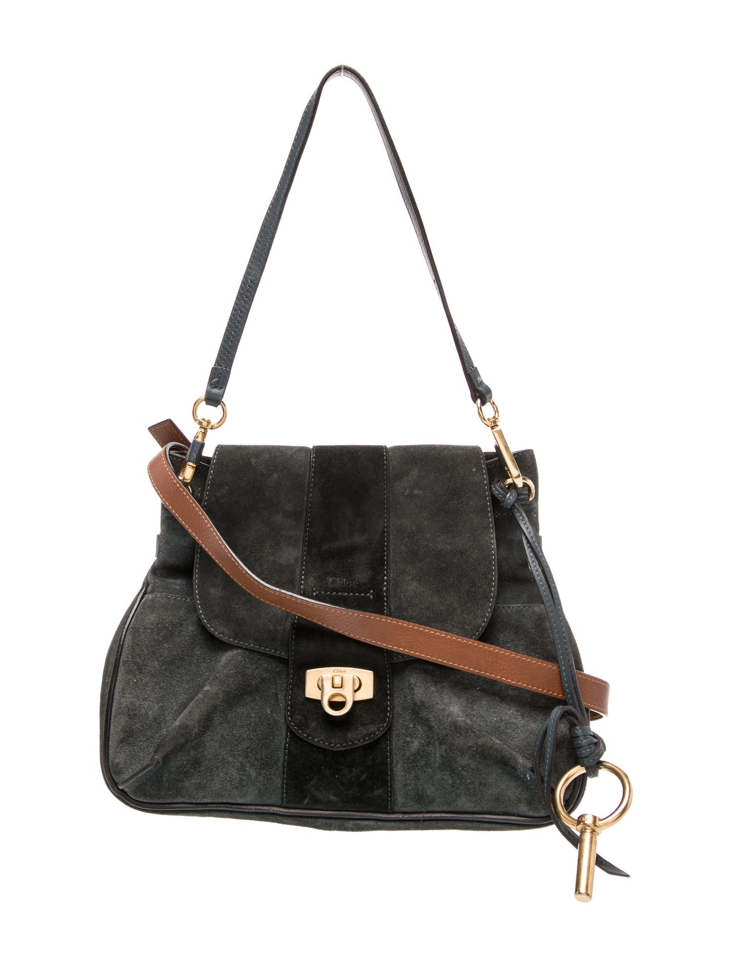 Chloé Suede Crossbody Bag