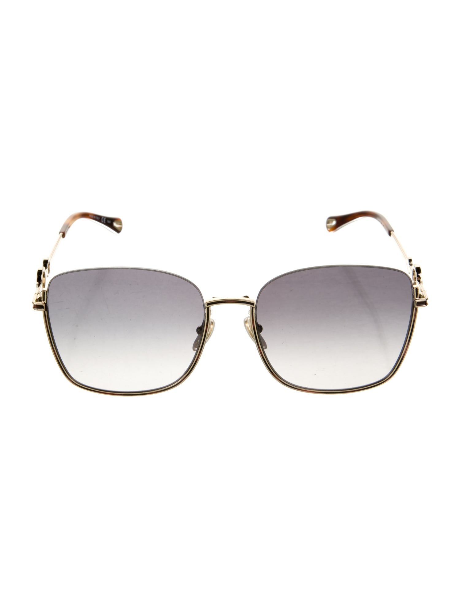Chloé Oversize Gradient Sunglasses
