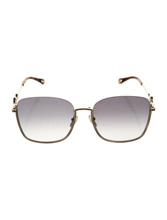Chloé Oversize Gradient Sunglasses