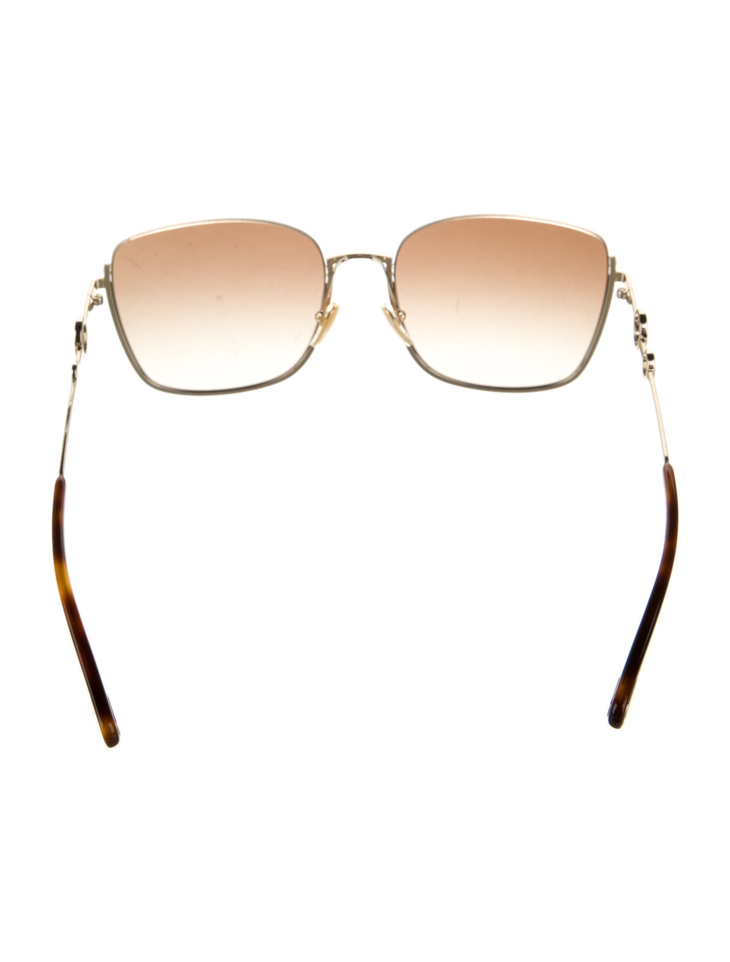 Chloé Square Gradient Sunglasses