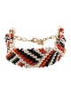 Chloé Leather 'Kyn" Wrap Bracelet