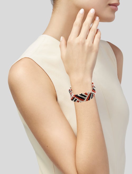Chloé Leather 'Kyn" Wrap Bracelet