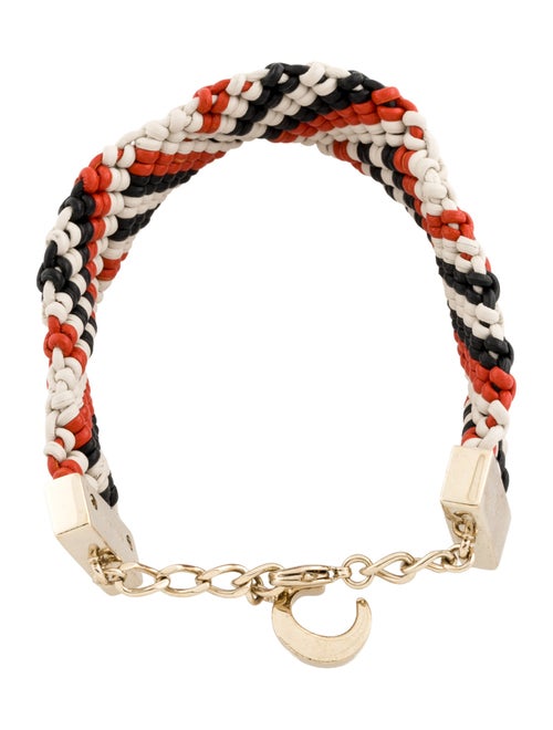 Chloé Leather 'Kyn" Wrap Bracelet