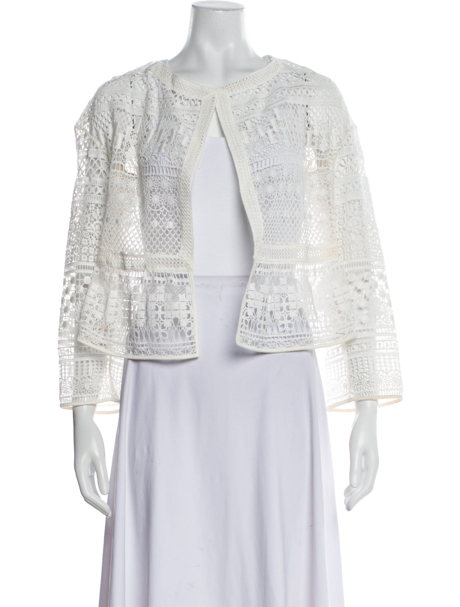 Chloé Tweed Pattern Evening Jacket