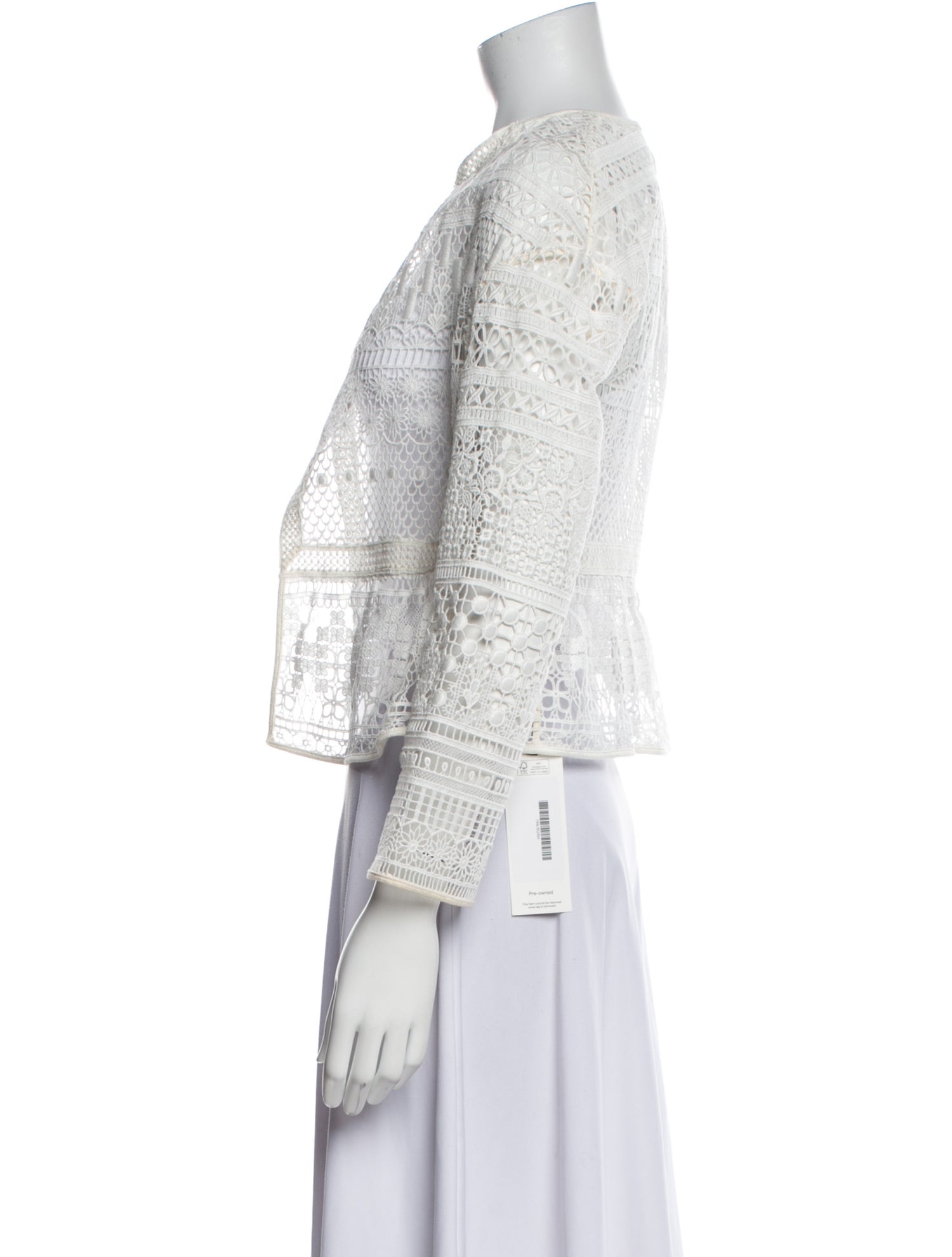 Chloé Tweed Pattern Evening Jacket