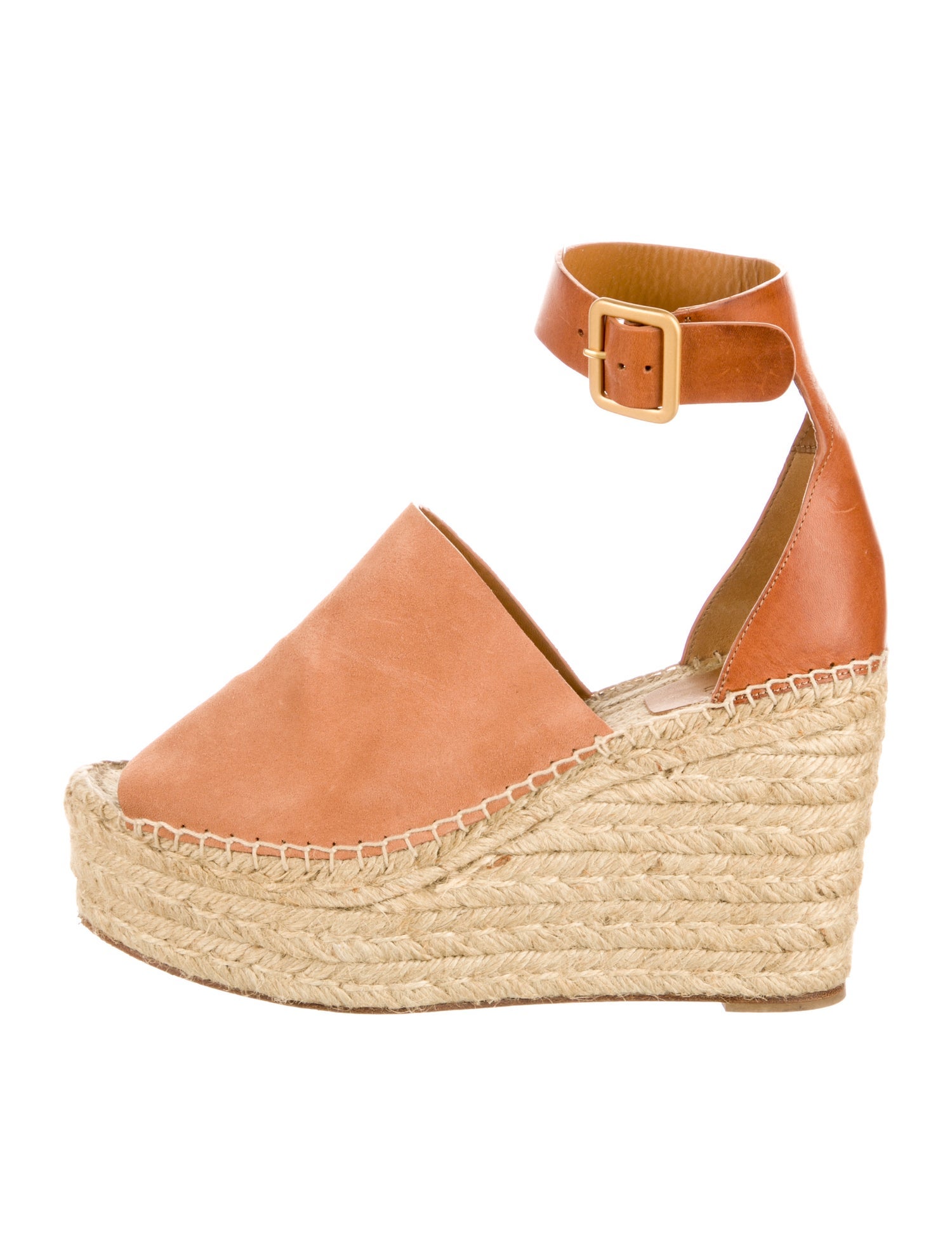Chloé Suede Espadrilles