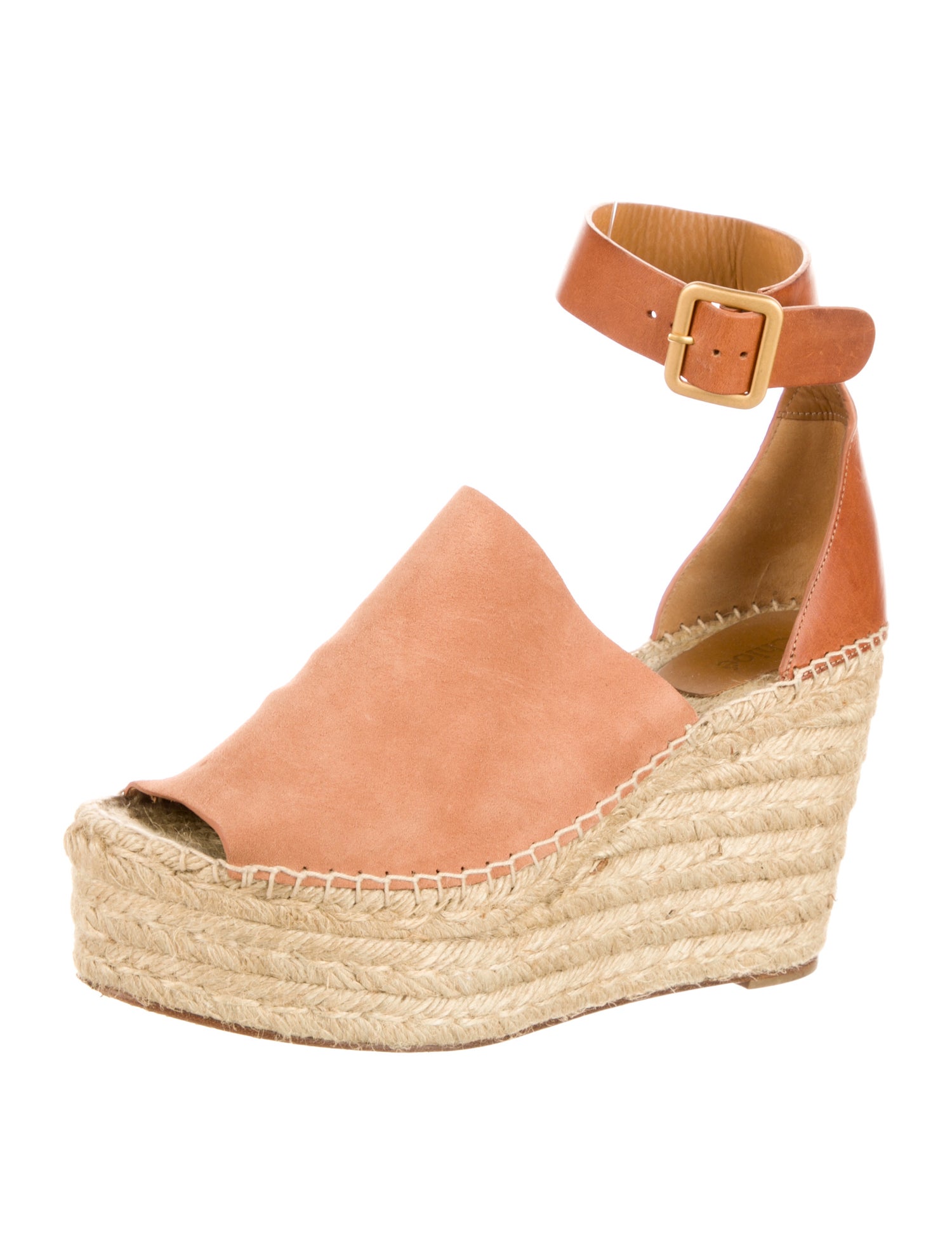 Chloé Suede Espadrilles