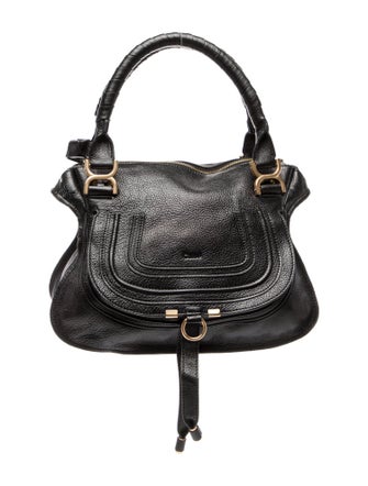 Chloé Leather Marcie Shoulder Bag Medium