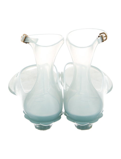 Chloé PVC T-Strap Sandals